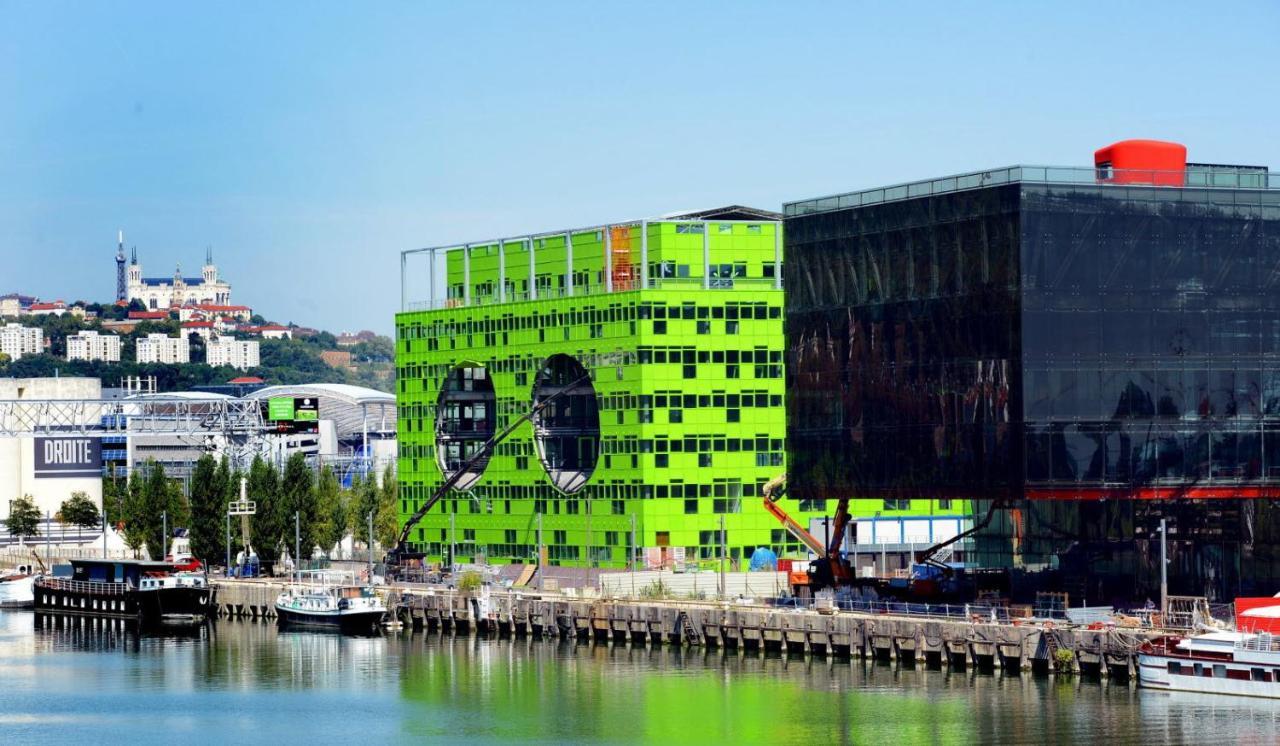 Ferienwohnung Lyon Confluence - Duplex Au Calme Avec Parking Prive En Option Exterior foto