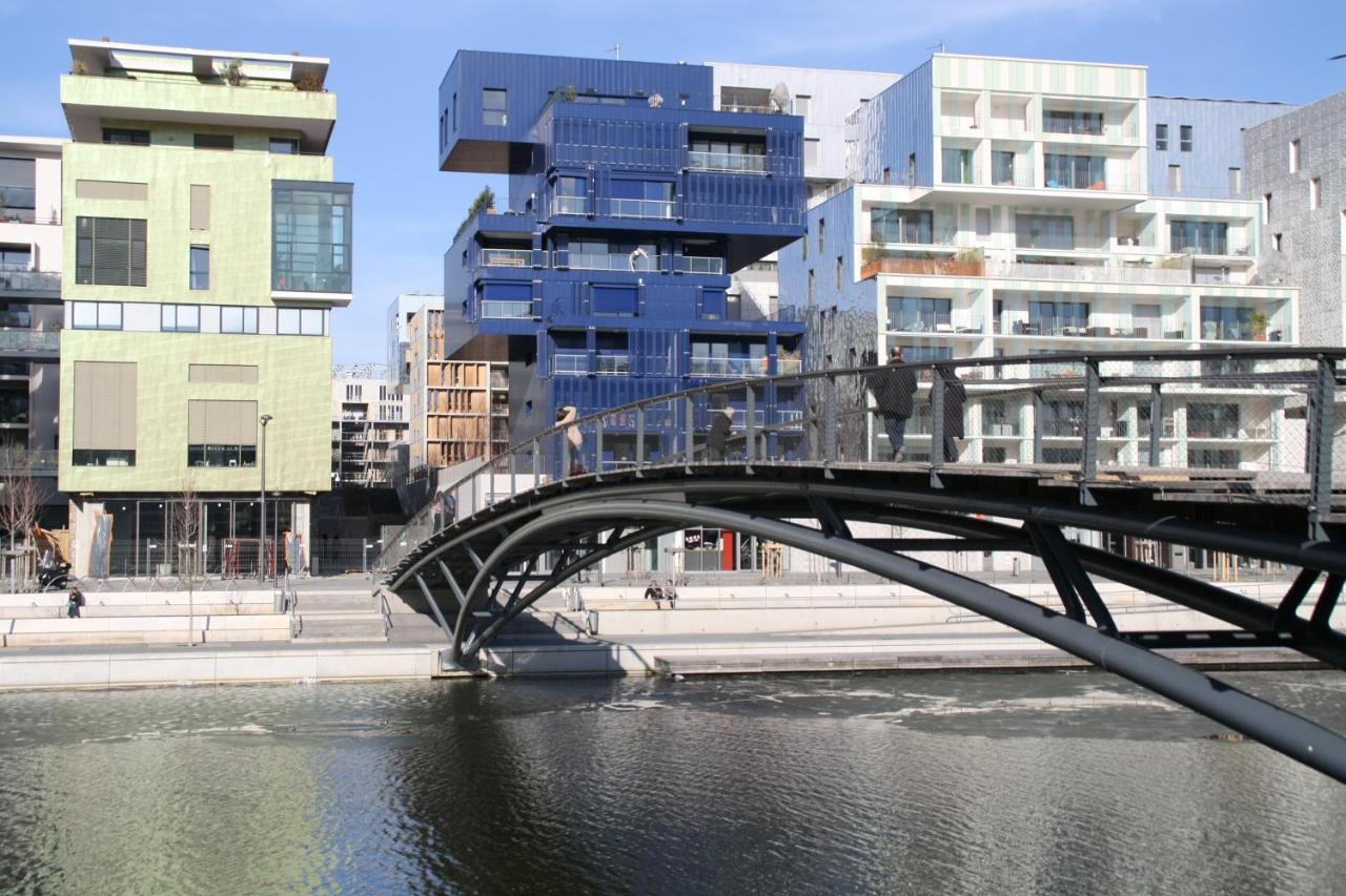 Ferienwohnung Lyon Confluence - Duplex Au Calme Avec Parking Prive En Option Exterior foto